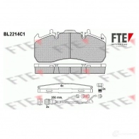 Тормозные колодки дисковые, комплект FTE 605358 BL2214C1 2917 3 29203