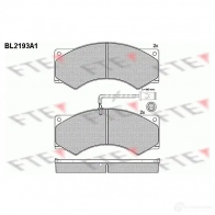 Тормозные колодки, комплект FTE 290 17 bl2193a1 29026 605313