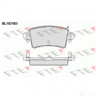 Тормозные колодки дисковые, комплект FTE Opel Movano (A) 1 Фургон 2.8 DTI (FD) 114 л.с. 1999 – 2001 D1205-8325 BL1821B3 2366 9