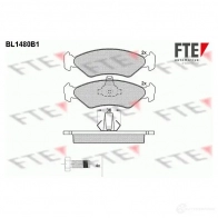 Тормозные колодки дисковые, комплект FTE BL1480B1 2310 1 604550 23102