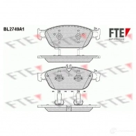 Тормозные колодки дисковые, комплект FTE 25590 2515 8 BL2749A1 605941