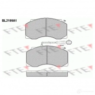 Тормозные колодки, комплект FTE 29092 bl2199a1 605325 290 77