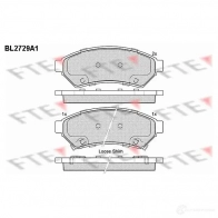 Тормозные колодки, комплект FTE Chevrolet Uplander bl2729a1 25548 2 5547