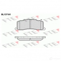 Тормозные колодки, комплект FTE 21 688 D501-7381 Toyota Previa (XR10, XR20) 1 Минивэн 2.4 (TCR11. TCR10) 132 л.с. 1990 – 2000 bl1371a1