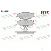 Тормозные колодки дисковые, комплект FTE 604549 2 3101 BL1480A1 23102
