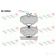 Тормозные колодки, комплект FTE 214 42 21443 bl1486a4 604560