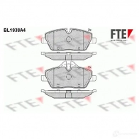 Тормозные колодки дисковые, комплект FTE 2391 5 23916 BL1938A4 605045