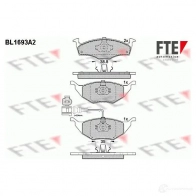 Тормозные колодки дисковые, комплект FTE 23395 BL1693A2 Audi A2 (8Z) 1 2000 – 2005 23 394