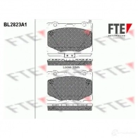 Тормозные колодки, комплект FTE bl2823a1 606022 251 17 25118