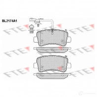 Тормозные колодки дисковые, комплект FTE BL2174A1 251 12 25113 Nissan NV400 (X62) 1 2011 – 2020