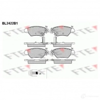 Тормозные колодки дисковые, комплект FTE 21992 BL2422B1 Opel Astra (G) 2 Хэтчбек 2.0 DTI 16V (F08. F48) 101 л.с. 1999 – 2005 2199 1