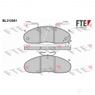 Тормозные колодки, комплект FTE 29035 bl2120a1 2 9034 605243