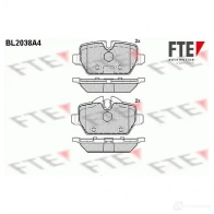 Тормозные колодки дисковые, комплект FTE 23624 2362 3 BL2038A4 605167