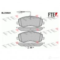 Тормозные колодки дисковые, комплект FTE Peugeot 807 1 (E) 2002 – 2014 2483 9 BL2590A1 24840