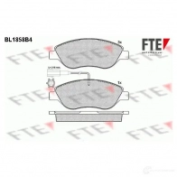 Тормозные колодки дисковые, комплект FTE Fiat Stilo (192) 1 Хэтчбек 1.9 JTD 126 л.с. 2003 – 2006 23 711 23712 BL1858B4