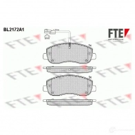 Тормозные колодки дисковые, комплект FTE 25148 BL2172A1 251 47 Nissan NV400 (X62) 1 2011 – 2020