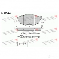 Тормозные колодки дисковые, комплект FTE 23273 BL1804A4 232 72 Citroen C5 1 (DC, PF3) Хэтчбек 3.0 V6 (DCxFxC. DCxFxF) 207 л.с. 2001 – 2004