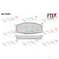Тормозные колодки дисковые, комплект FTE 2350 1 BL2159A1 AN6QPF 605280