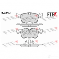 Тормозные колодки дисковые, комплект FTE 25837 258 36 BL2791A1 Citroen C4 Grand Picasso 2 (H, EMP2) Минивэн 2.0 BlueHDi 150 150 л.с. 2013 – 2025