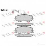 Тормозные колодки дисковые, комплект FTE 2 5172 25173 BL2173A1 Nissan NV400 (X62) 1 2011 – 2020