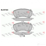 Тормозные колодки дисковые, комплект FTE BL2075A4 24868 2486 7 Mercedes GLK (X204) 1 Кроссовер 3.5 300 4 matic 252 л.с. 2009 – 2015