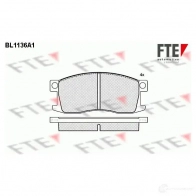 Тормозные колодки, комплект FTE 2073 5 604175 bl1136a1 D176-7103
