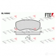 Тормозные колодки, комплект FTE bl1499a2 2 1730 Suzuki Swift N32V6