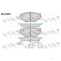 Тормозные колодки дисковые, комплект FTE 25682 BL2756A1 Skoda Fabia (NJ3) 3 Хэтчбек 1.2 TSI 90 л.с. 2014 – 2024 25 681