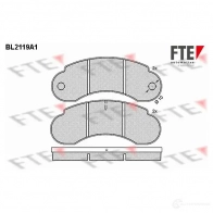Тормозные колодки, комплект FTE bl2119a1 20 932 20933 605242
