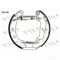Барабанные тормозные колодки, комплект FTE tk1716 616108 NRY61 D 4028569326375