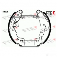 Барабанные тормозные колодки, комплект FTE tk1905 616121 4028569322995 5ZGCKY L