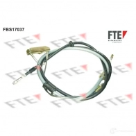 Трос ручника, стояночного тормоза FTE fbs17037 H XM4F 4028569414706 Opel Astra (F) 1 1991 – 1998