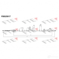 Трос ручника FTE 4028569715261 Toyota Verso (AR20) 1 2009 – 2018 143 QFPF FBS25017