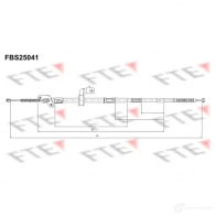 Трос ручника FTE FBS25041 Toyota RAV4 4028569765389 A MRP8W