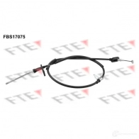 Трос ручника FTE FBS17075 KNYU 38L 609412 4028569661902