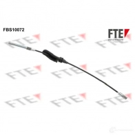 Трос ручника FTE FBS10072 DT 8M41M Volvo C30 4028569667935