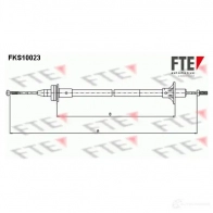 Трос сцепления FTE IS1 8O 4028569422633 609691 fks10023