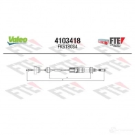 Трос сцепления FTE GOZK J8Z 4103418 1437426659