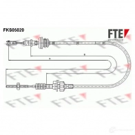 Трос сцепления FTE Toyota 8 TEU5M 4028569493664 fks05020