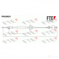 Трос сцепления FTE fks20023 609751 4028569487410 DR 6F88