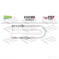 Трос сцепления FTE Toyota DH4 YQL 4101905