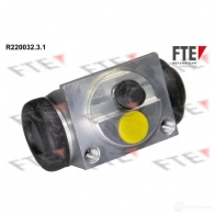 Рабочий тормозной цилиндр FTE Fiat Idea (350) 1 Минивэн 1.2 16V 80 л.с. 2004 – наст. время 4028569450131 9M2M ZB7 R220032.3.1