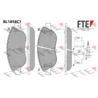 Тормозные колодки дисковые, комплект FTE BL1858C1 MZ AUO Fiat Tipo (356) 2 Седан 1.6 D (356SxG1B) 114 л.с. 2016 – 2025