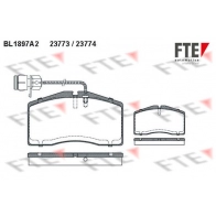 Тормозные колодки дисковые, комплект FTE 4028569438443 60441044 BL1897A2 ERF5 NA