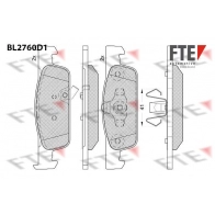 Тормозные колодки дисковые, комплект FTE BL2760D1 1439895836 E0R4K EN