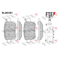 Тормозные колодки дисковые, комплект FTE BL2803B1 1439895838 KTEO 1