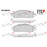 Тормозные колодки дисковые, комплект FTE VGPM N4T Nissan Leaf (ZE1) 2 2017 – 2020 BL2860A1