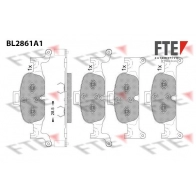 Тормозные колодки дисковые, комплект FTE Audi A5 (F5A) 2 Спортбек 2.0 Tfsi Mild Hybrid Quattro 252 л.с. 2018 – 2025 BL2861A1 7ES XL