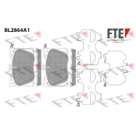 Тормозные колодки дисковые, комплект FTE BL2864A1 1439895845 B W4EIV