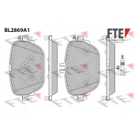 Тормозные колодки дисковые, комплект FTE BL2869A1 I5RT H8H Mercedes AMG GT (X290) 2 Купе 3.0 53 EQ Boost 4 matic+ (2961) 435 л.с. 2018 – 2024